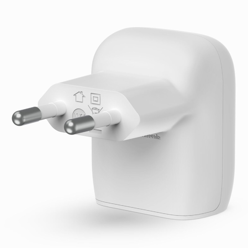 Caricabatterie da Parete Belkin WCA006VF1MWH-B5 Bianco 20 W Caricabatterie da Parete Belkin WCA006VF1MWH-B5 Bianco 20 W
