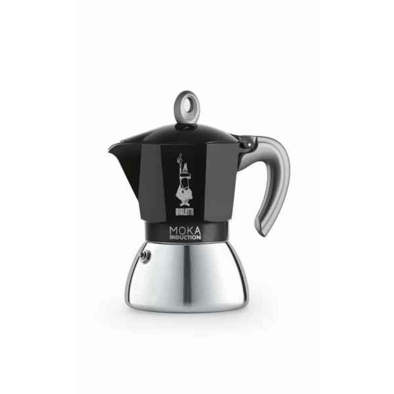 Caffettiera Italiana Bialetti 0006936 Nero Acciaio inossidabile Alluminio 300 ml 6 Tazze Caffettiera Italiana Bialetti 0006936 Nero Acciaio inossidabile Alluminio 300 ml 6 Tazze