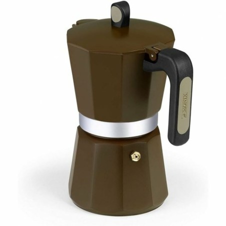 Caffettiera Italiana Monix M671012 Marrone Alluminio 830 ml