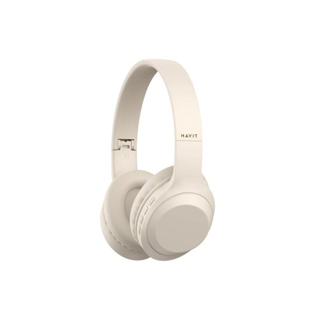 Cuffie Bluetooth a Fascia Havit H628BT Beige