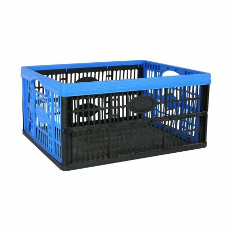 Scatola Pieghevole con Manici Tontarelli Voilà Azzurro 47,5 x 35 x 23,6 cm (10 Unità)