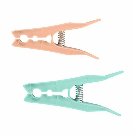 Mollette per Panni Wooow Plastica 18 Pezzi 8,6 cm (36 Unità)