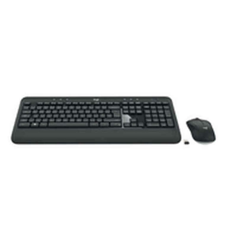 Tastiera e Mouse Wireless Logitech 920-008680 Nero Nero/Bianco Spagnolo Qwerty in Spagnolo QWERTY Tastiera e Mouse Wireless Logitech 920-008680 Nero Nero/Bianco Spagnolo Qwerty in Spagnolo QWERTY