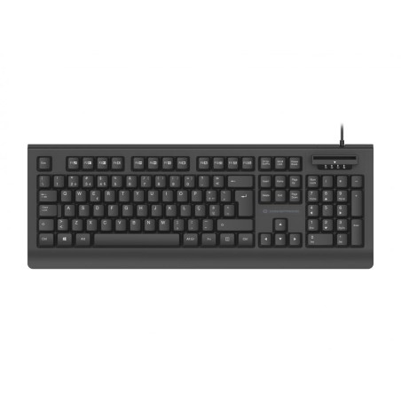 Tastiera Conceptronic 120850307101 Nero Qwerty in Spagnolo
