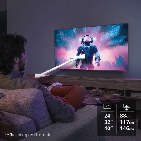 Smart TV Philips 24PHS6000 24" HD LED HDR
