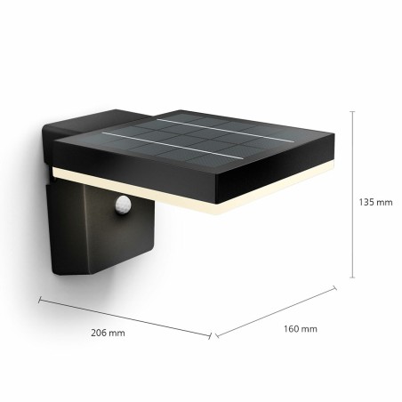 Applique da Parete Philips 1,3 W 250 Lm Solare Quadrato (3000 K)