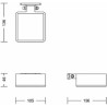 Applique da Parete Philips 1,5 W 200 Lm Solare Quadrato (2700 K)