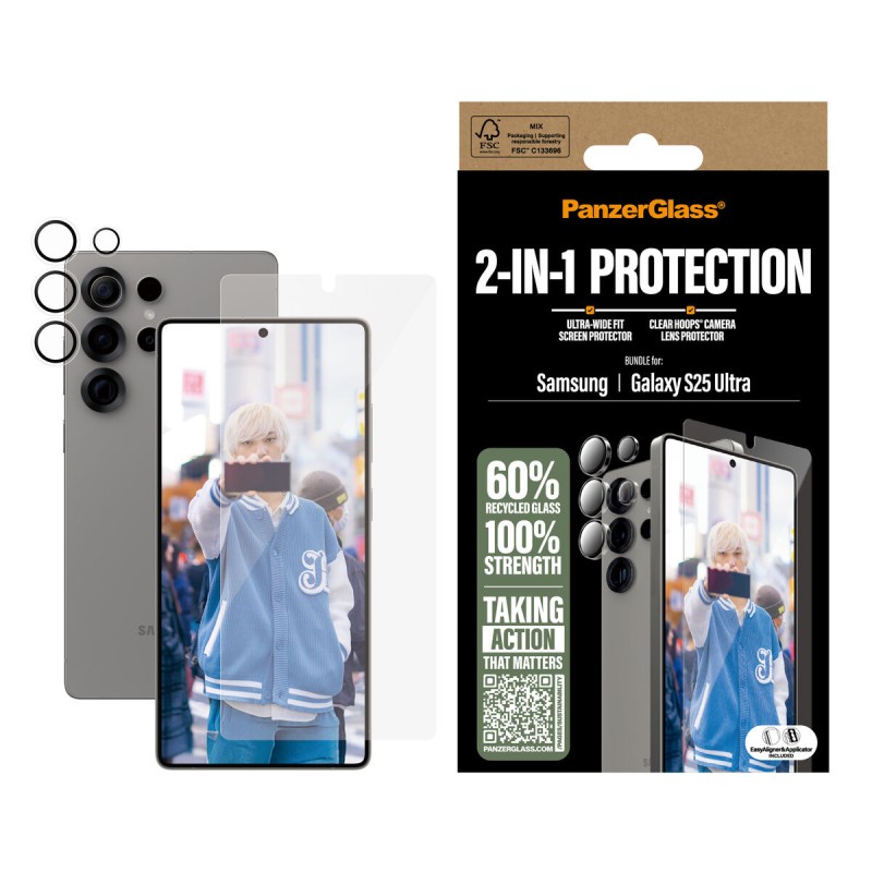 Protettore Schermo per Cellulare PanzerGlass Samsung S25 Ultra Protettore Schermo per Cellulare PanzerGlass Samsung S25 Ultra