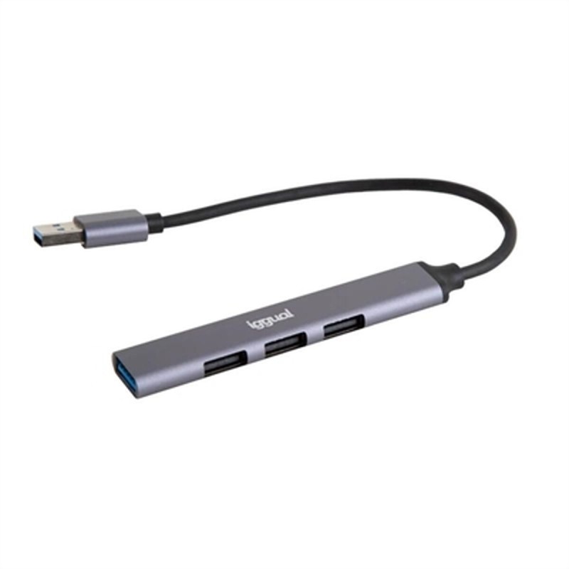 Hub USB iggual IGG318454 Hub USB iggual IGG318454