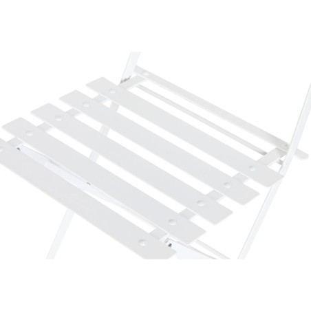 Tavolo con 2 sedie Home ESPRIT Bianco 60 x 60 x 71 cm