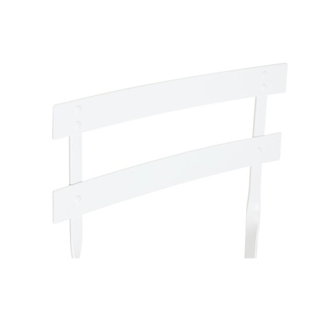 Tavolo con 2 sedie Home ESPRIT Bianco 60 x 60 x 71 cm