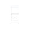 Tavolo con 2 sedie Home ESPRIT Bianco 60 x 60 x 71 cm
