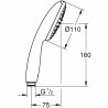 Soffione Grohe Plastica