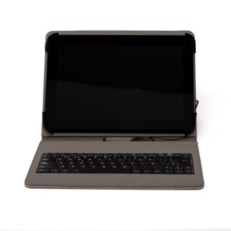 Custodia per Tablet e Tastiera Nilox Grigio
