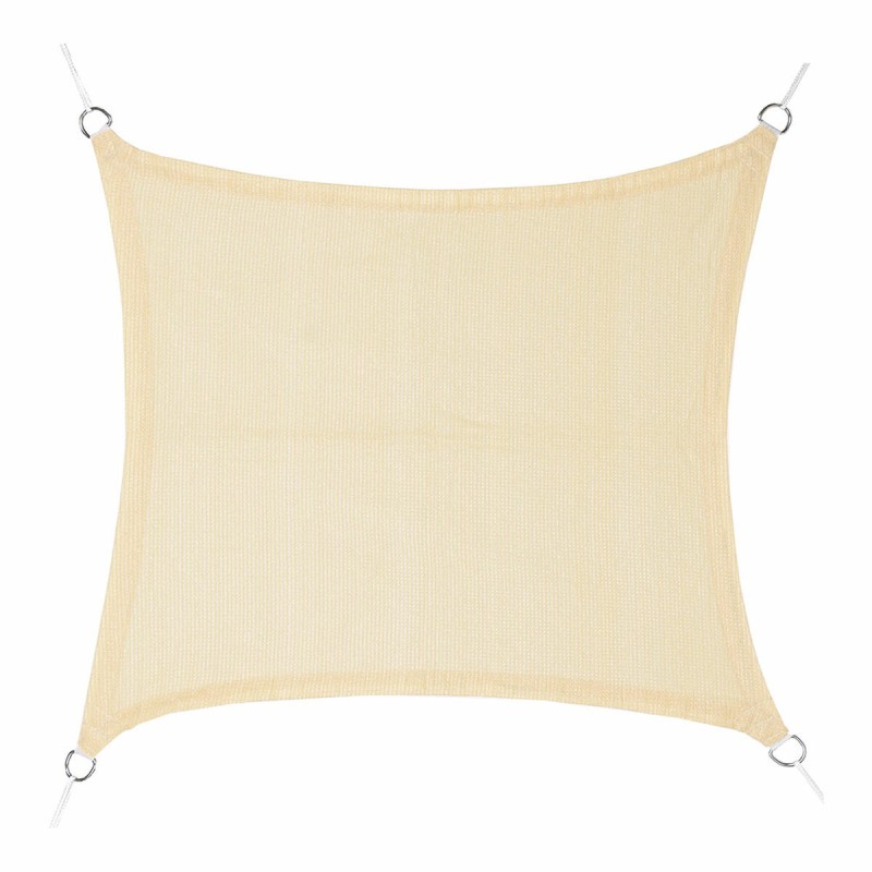 Vela parasole Faura Beige 5 x 5 m Quadrato