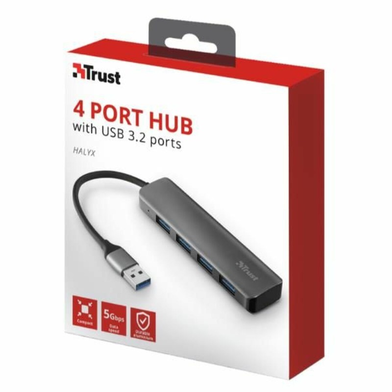 Hub USB 4 Porte Trust 23327 Hub USB 4 Porte Trust 23327