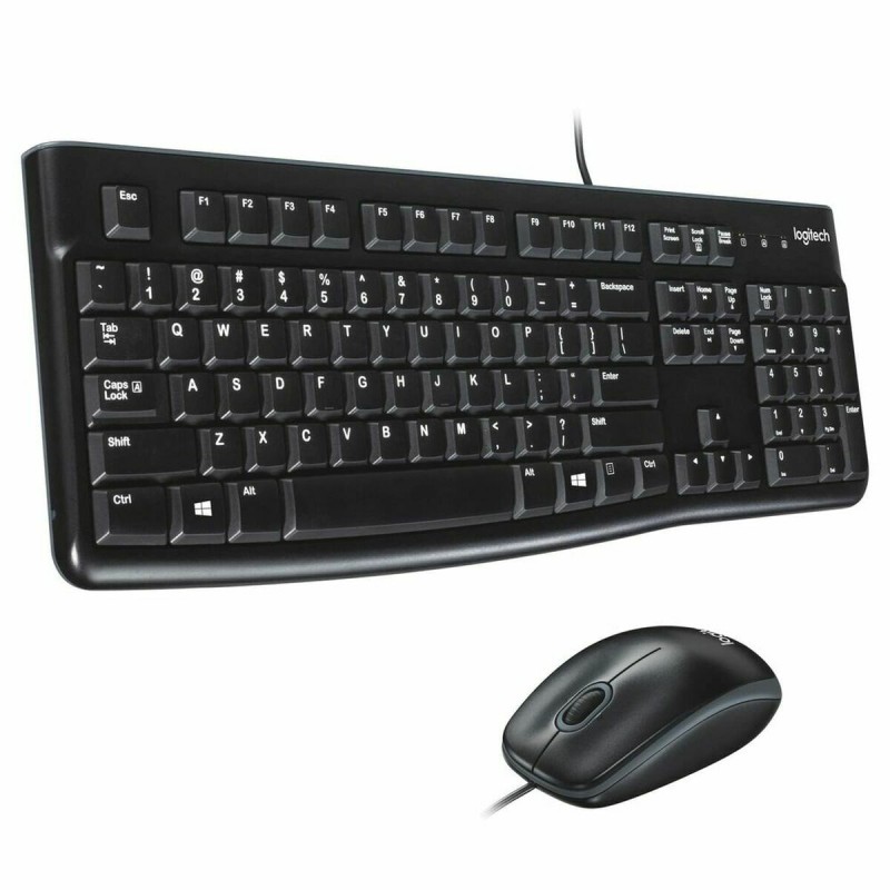 Tastiera e Mouse Logitech 920-002547 Nero portoghese QWERTY Tastiera e Mouse Logitech 920-002547 Nero portoghese QWERTY