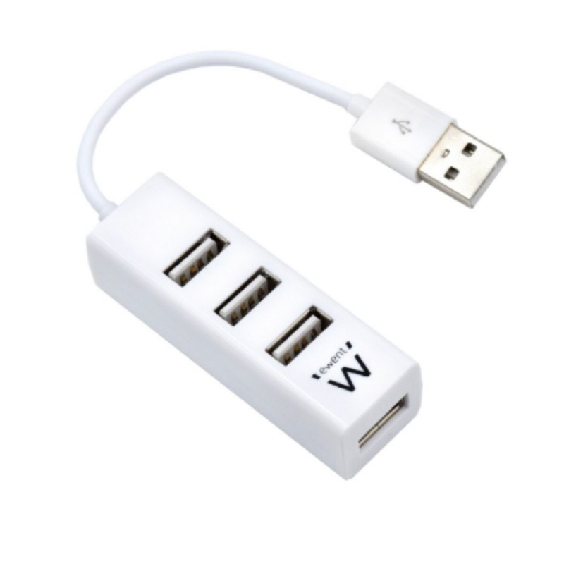 Hub USB Ewent EW1122 Bianco