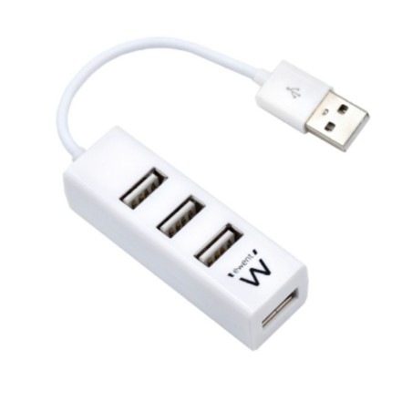 Hub USB Ewent EW1122 Bianco