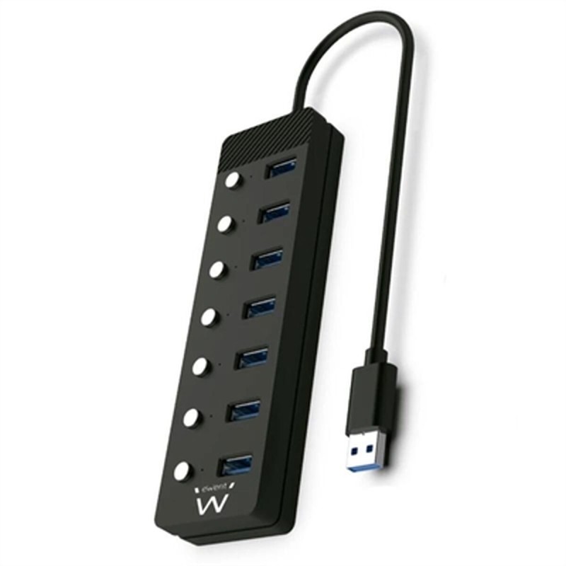 Hub USB Ewent EW1147 Nero Hub USB Ewent EW1147 Nero