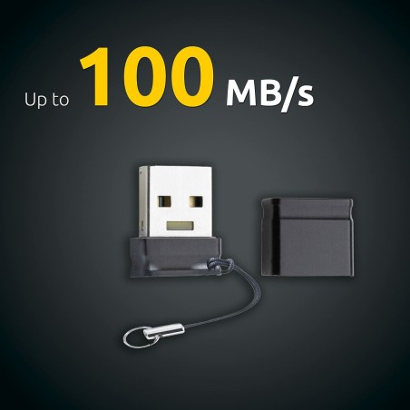 Memoria USB INTENSO Slim Line 64 GB Nero
