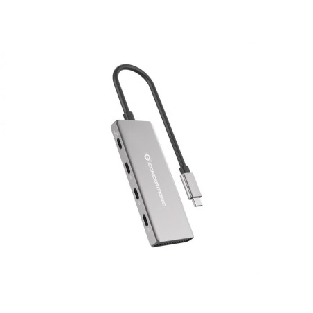 Hub USB Conceptronic 110519607101 Argentato