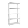 Scaffale Simon Rack Comfort Plus 5/400 Bianco 200 x 100 x 40 cm Metallo 5 Mensole 100 kg