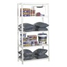 Scaffale Simon Rack Comfort Plus 5/400 Bianco 200 x 100 x 40 cm Metallo 5 Mensole 100 kg