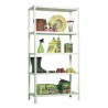 Scaffale Simon Rack Comfort Plus 5/400 Bianco 200 x 100 x 40 cm Metallo 5 Mensole 100 kg