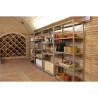 Scaffale Simon Rack Comfort Plus 5/400 Bianco 200 x 100 x 40 cm Metallo 5 Mensole 100 kg