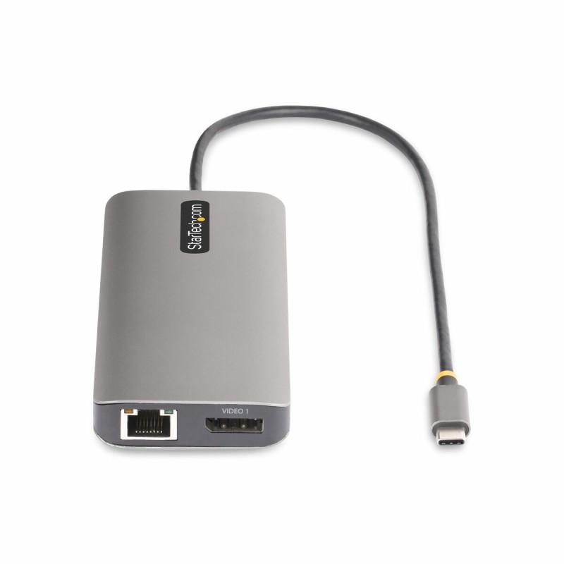 Hub USB Startech 154B-USBC-MULTIPORT Grigio 100 W Hub USB Startech 154B-USBC-MULTIPORT Grigio 100 W