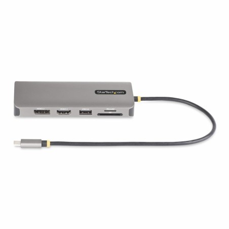 Hub USB Startech 154B-USBC-MULTIPORT Grigio 100 W
