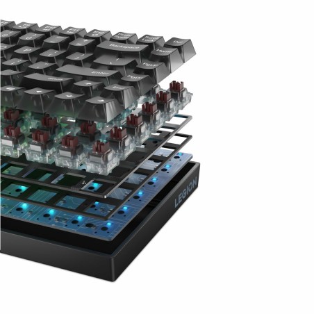 Tastiera per Giochi Lenovo Legion K510 Mini Pro Grigio Qwerty in Spagnolo
