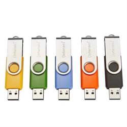 Memoria USB INTENSO Basic Line 16 GB 10 Unità (10 Unità)