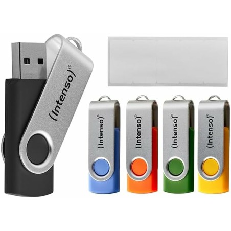 Memoria USB INTENSO Basic Line 16 GB 10 Unità (10 Unità)