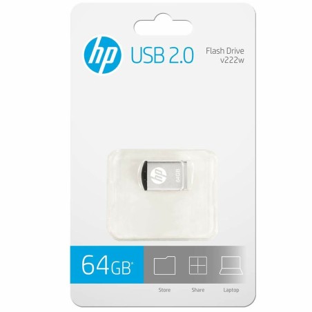 Memoria USB HP v222w Argento 64 GB