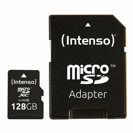 Scheda Di Memoria Micro SD con Adattatore INTENSO 3413491 128 GB