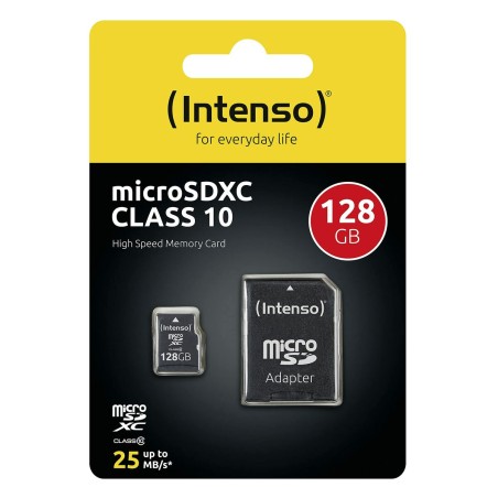 Scheda Di Memoria Micro SD con Adattatore INTENSO 3413491 128 GB