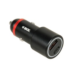 Caricabatterie per Auto Ibox ICC20 Nero 60 W