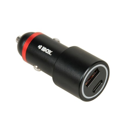 Caricabatterie per Auto Ibox ICC20 Nero 60 W