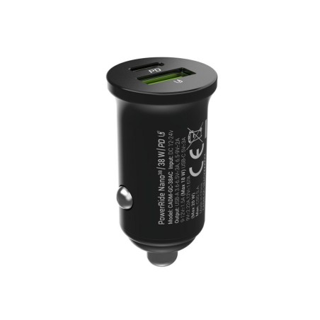 Caricabatterie per Auto Green Cell CADM-GC-38AC Nero 38 W