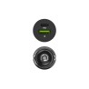 Caricabatterie per Auto Green Cell CADM-GC-38AC Nero 38 W