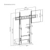 Supporto TV Aisens FWF100E-351 60" 100" 120 kg