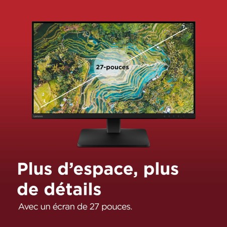 Monitor Gaming Lenovo 68C8GAC3EU Quad HD 27"