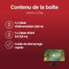 Monitor Gaming Lenovo 68C8GAC3EU Quad HD 27"