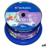 DVD+R Verbatim   4,7 GB 16x 50 Pezzi (4 Unità)