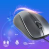 Mouse Ottico Mouse Ottico NGS NGS-MOUSE-1091 Grigio 1200 DPI