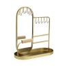 Portagioie Verticale Versa Dorato Metallo 10 x 26 x 22,5 cm