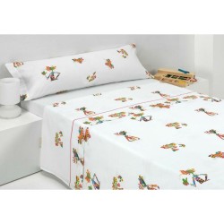 Set di Lenzuola Pink Panther UNICO Bianco Multicolore Singolo