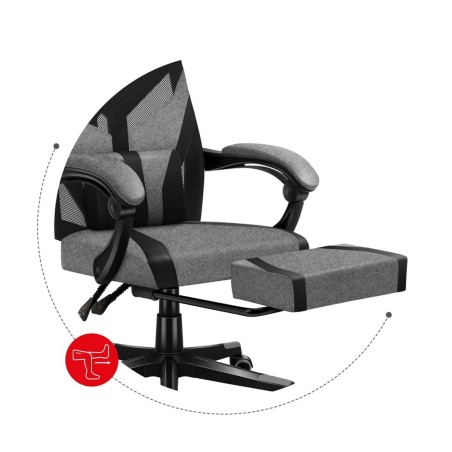 Sedia Gaming Huzaro Combat 5.0 Nero Grigio